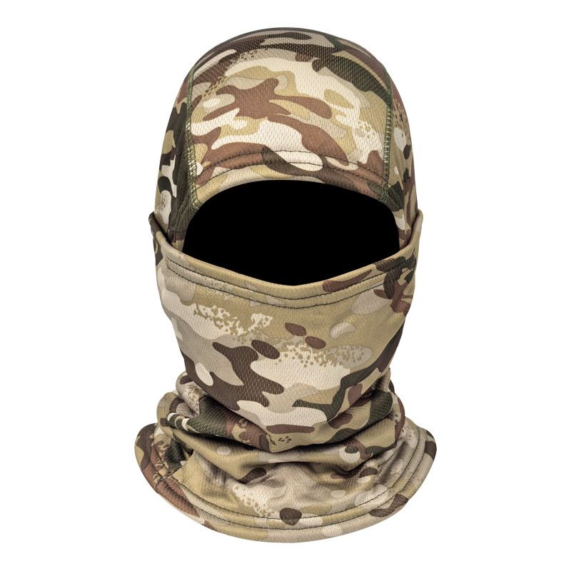LazyZoom - Máscara táctica de camuflaje para exteriores, para ciclismo, protección solar, transpirable, para senderismo, pasamontañas_voghion.com