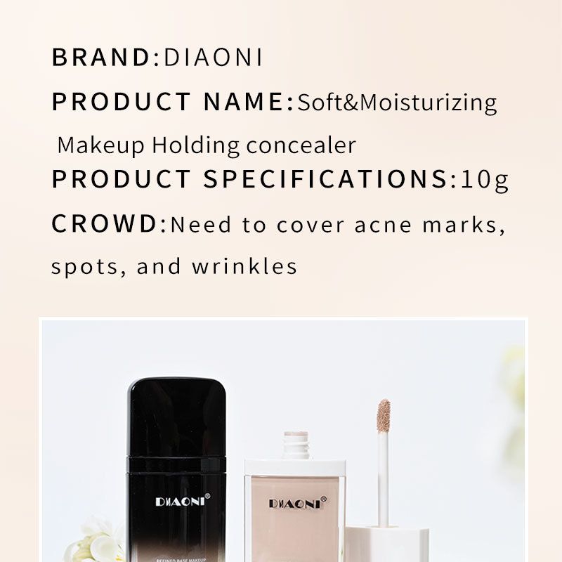 Concealer Zacht en langdurig Concealer Concealer Langdurige make-up Zacht voor acne Putjes Acne-vlekken Artefact Concealer Vloeibare foundation_voghion.com