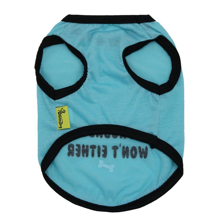 Hundekleidung, Sommer-Teddy-Haustierweste von Than Xiong Fadou für kleine Hunde, Welpen und Katzen, dünn, leicht, atmungsaktiv_voghion.com