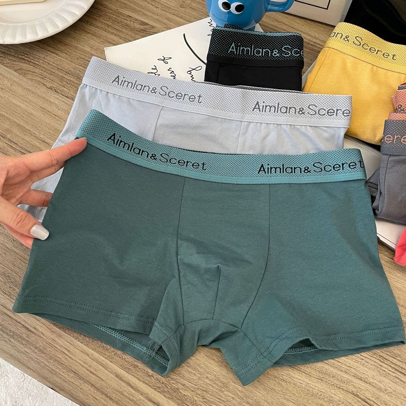 5A Antibacterial Breathable Comfortable Loose Fashionable Large Size Boxer Pants Graphene Antibacterial Crotch Underwear Men_voghion.com