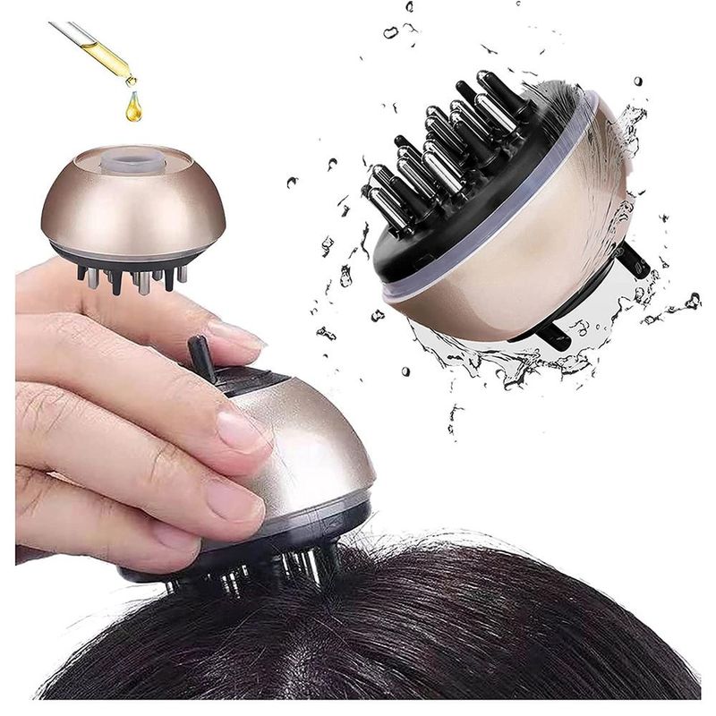 Pettine liquido applicatore per cuoio capelluto per il trattamento del cuoio capelluto Olio essenziale Pettine guida liquido Siero per la crescita dei capelli Olio Applicare la cura dei capelli_voghion.com