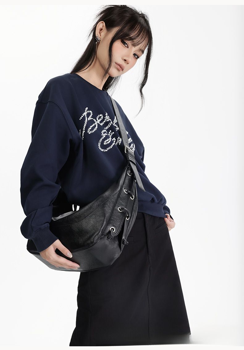 Borsa a tracolla multifunzionale con design piccolo e ascellare, neutra, per pendolari, primavera ed estate, nuova moda, versatile, casual, quotidiana._voghion.com