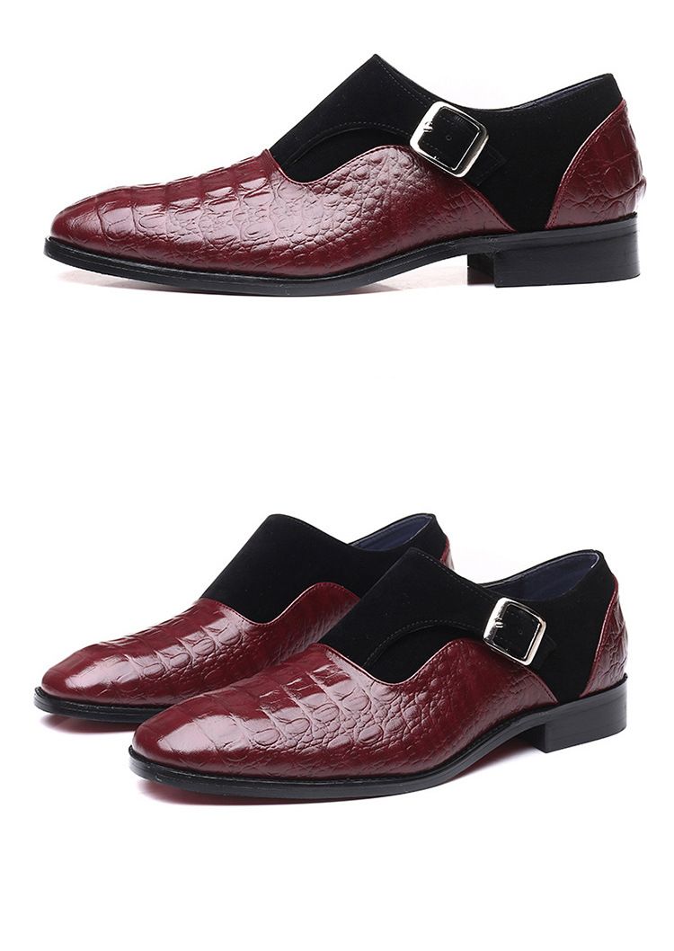 Men's Business Casual Dress Oxfords Formal Lace-Up Shoes for Office, Parties, and Daily Wear_voghion.com