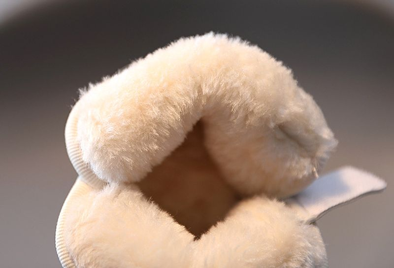 Leuchtende Kinderschuhe im Alter von 1-6 bis 3 Jahren, Schneestiefel für Jungen, Plüsch- und dicke Baumwollschuhe für Mädchen, Trend zu Baby-Wanderschuhen_voghion.com