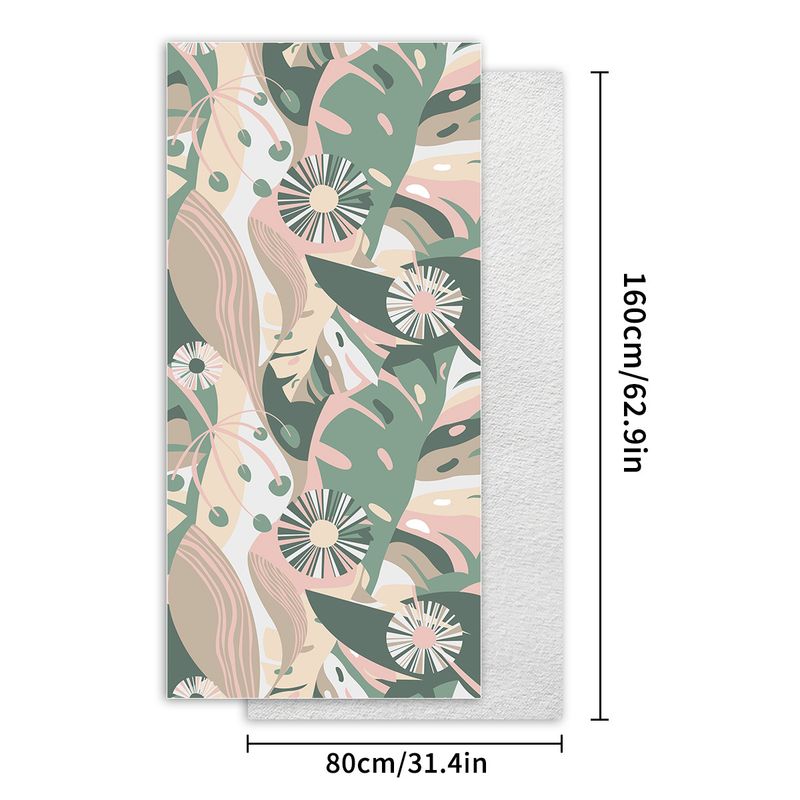 Double-Sided Flannel Beach Towel - Quick Dry & UV Protection_voghion.com