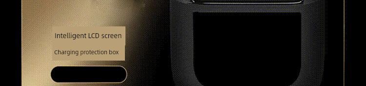 High-End Black Technology V8 Bluetooth Headset HiFi Sound Quality Noise Reduction Waterproof Digital Display_voghion.com