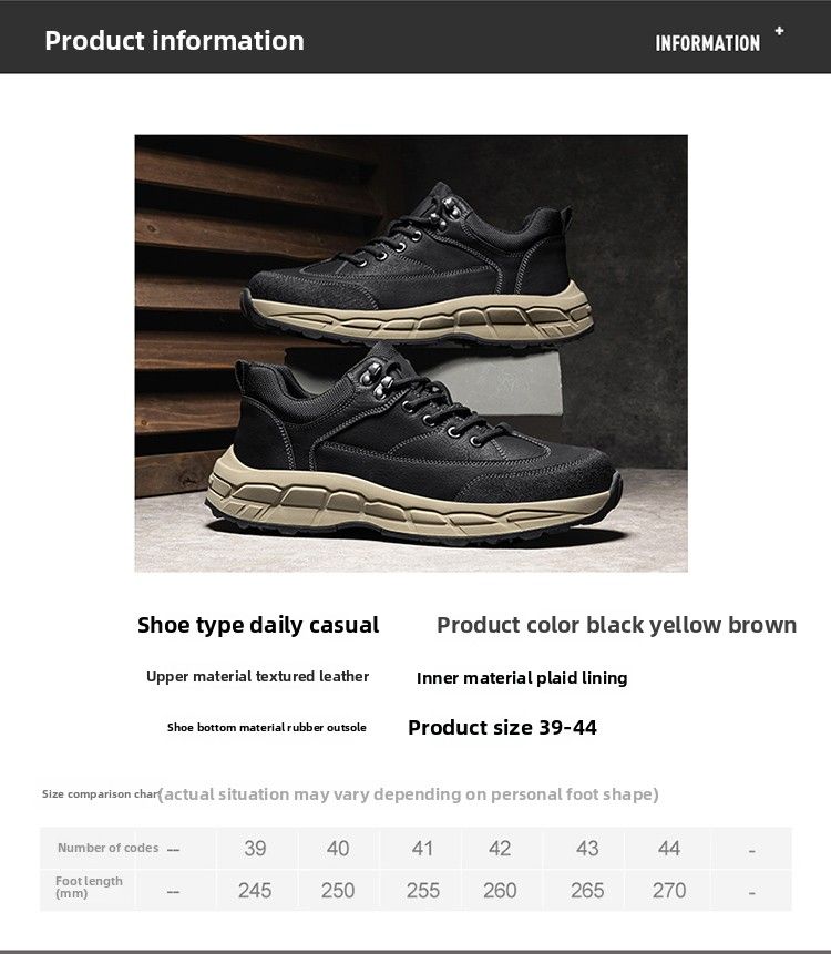 Outdoor-Schuhe Bergsteigen Große Größe Herrenschuhe Wanderschuhe_voghion.com