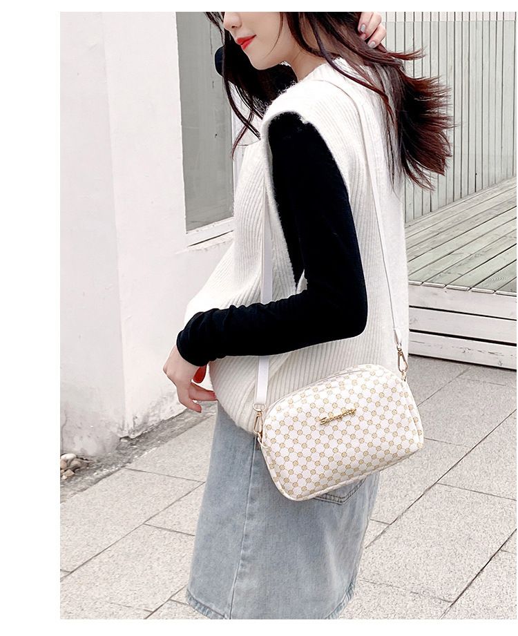 Borsa da donna con tracolla e stampa per fotocamera, borsa a tracolla e portamonete_voghion.com