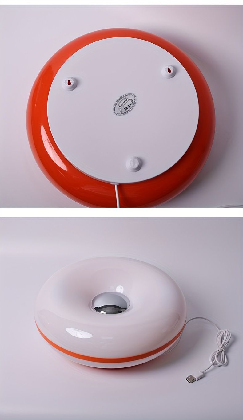 Lampada da tavolo da comodino Bauhaus con atmosfera, dimmerabile, da parete, da camera da letto, stile vintage, stile celebrità di Internet nordico, Wangboli Donut_voghion.com
