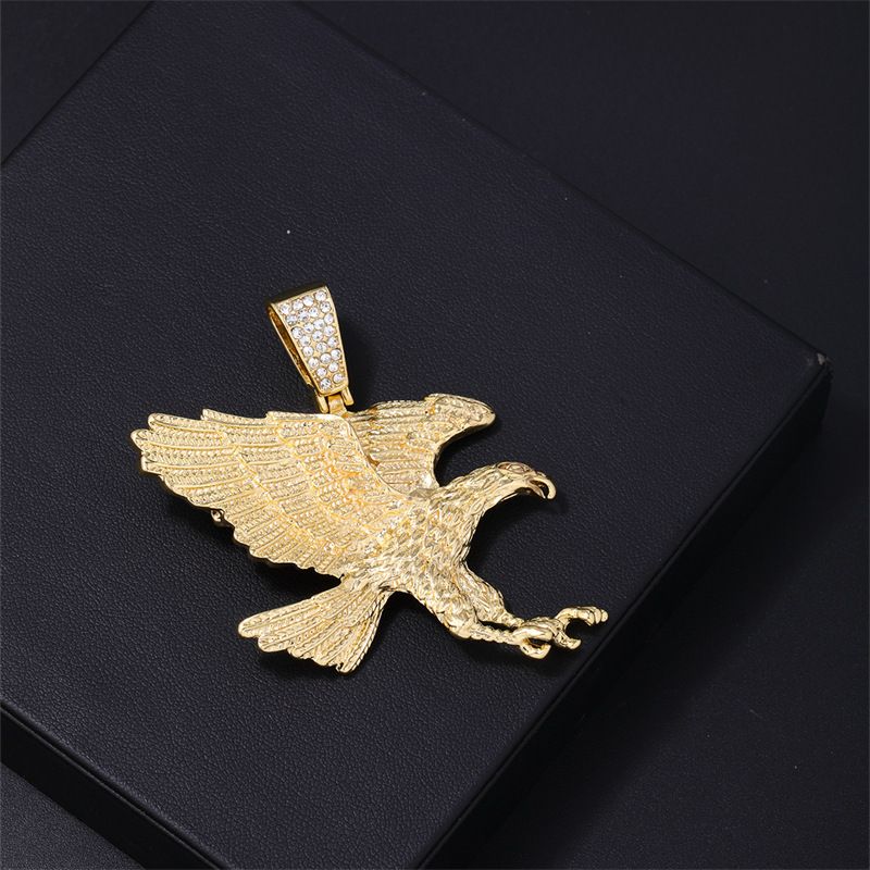 domineering eagle wings cool men's necklace hip hop punk Street hipster pendant jewelry_voghion.com