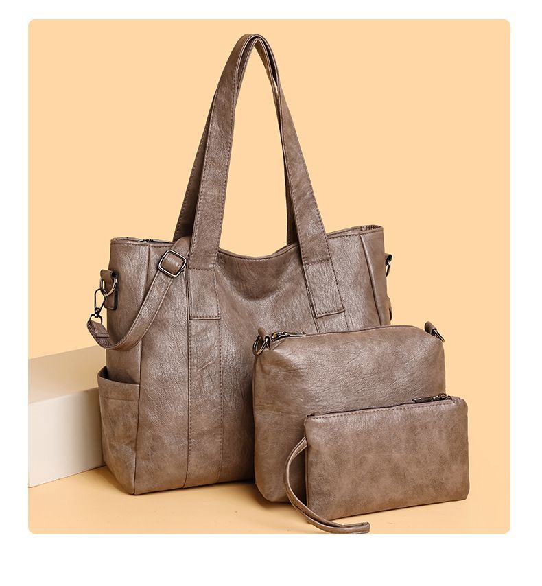 Borse da donna Nuova borsa da donna multi-pezzo per mamma e bambino Borsa a mano da donna con tracolla singola, grande capacità e popolare_voghion.com