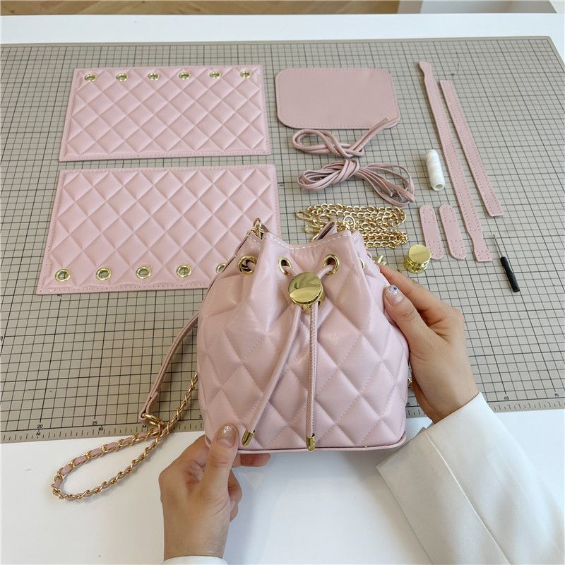 Kit per la tessitura fai da te di secchielli fatti a mano, regalo per la migliore amica, borsa a tracolla di alta moda per donna_voghion.com