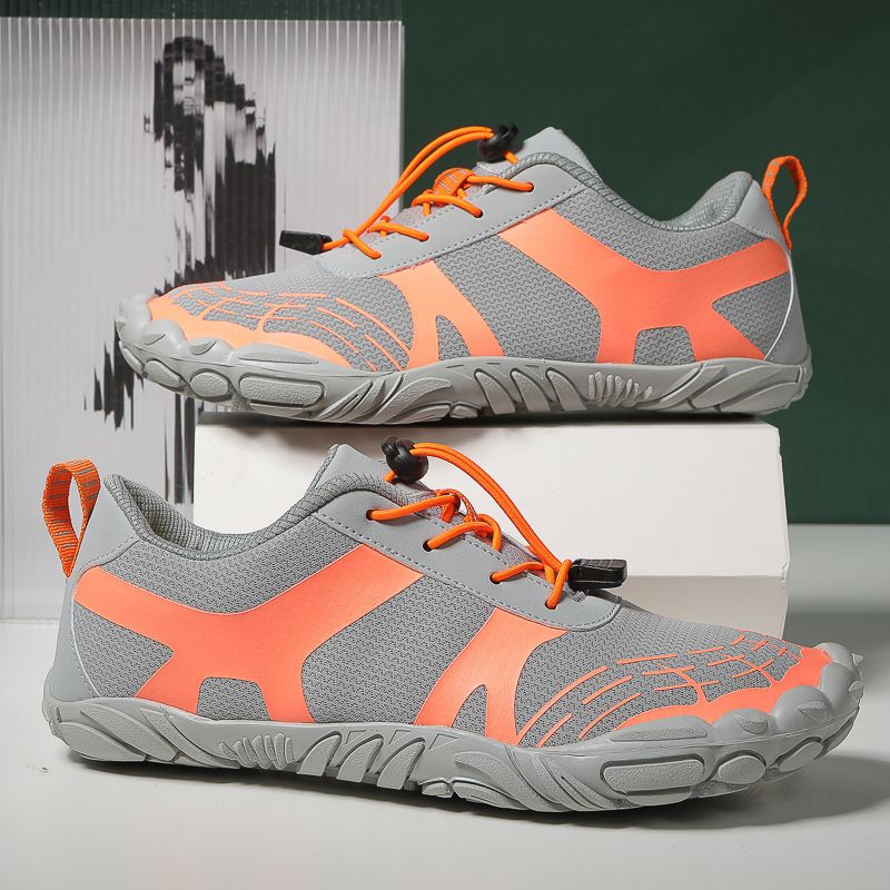 Unschlagbare Qualität 2023 Neue Outdoor-Fünf-Finger-Bergsteigen Atmungsaktive Wanderschuhe für Herren im Gelände Klettern Laufen Creek Tracing_voghion.com