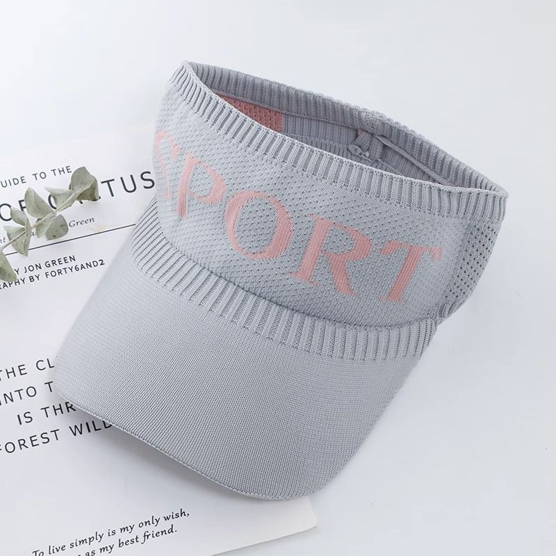 Unschlagbare Qualität Sonnenschutz Leere Top, Sommer Weiß Sport UV-beständig Laufen Neue Duckbill Hut, Sonnenhut_voghion.com