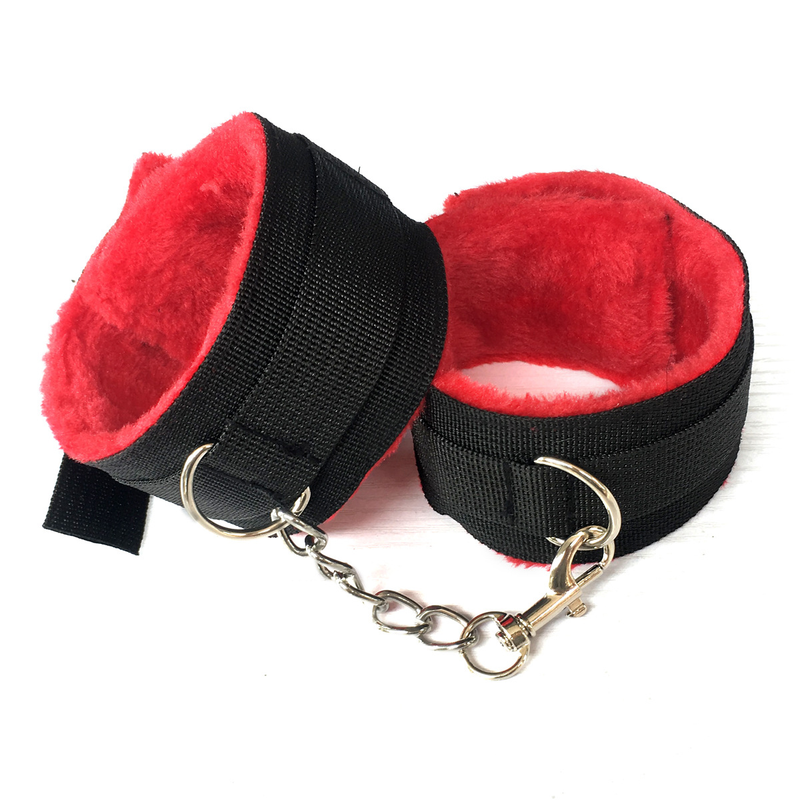 Set de bondage SM: kit de 10 cintas con dados sensuales (suave y divertido)_voghion.com