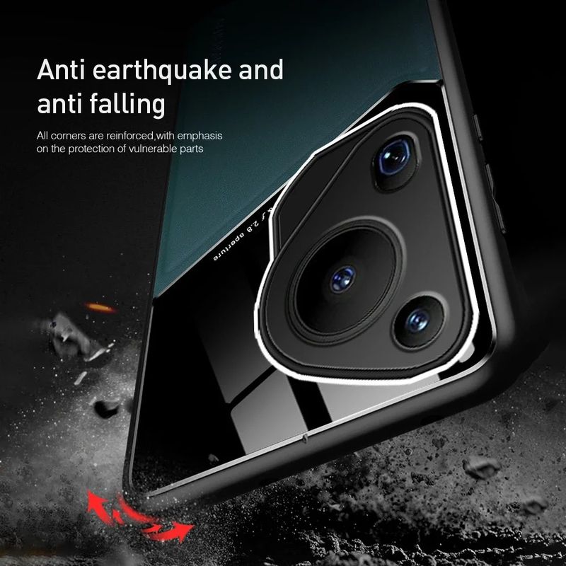 Ledertextur-Hülle für Huawei Pura 70 Ultra P70 P60 Pro-Abdeckung mit magnetischem Auto-Saughalter Coque Fundas Capa_voghion.com