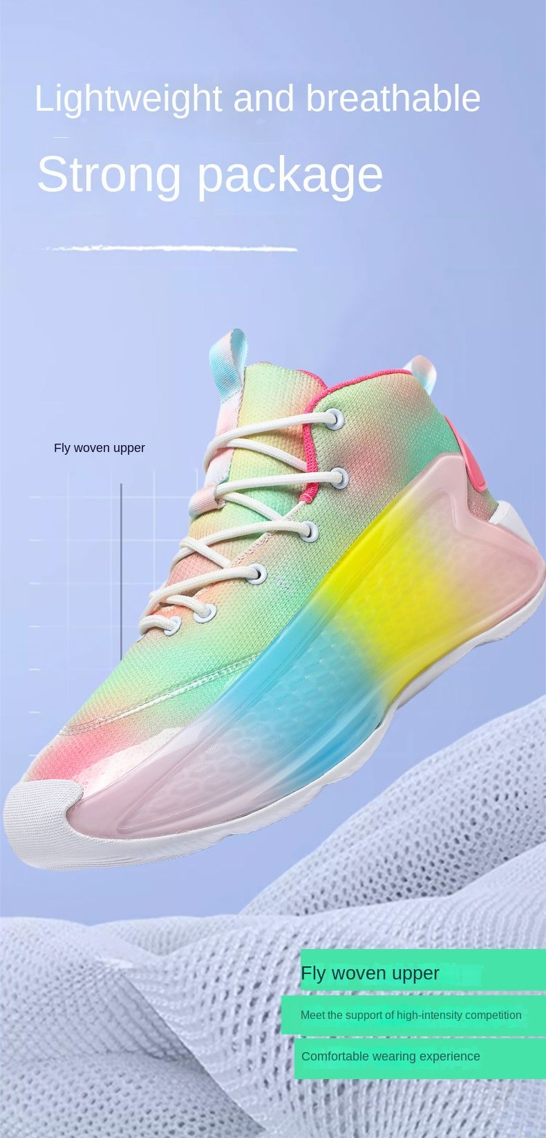 Wysokiej jakości buty do koszykówki Edwards z amortyzacją i oddychalnością, przeznaczone do biegania na świeżym powietrzu dla mężczyzn i kobiet_voghion.com