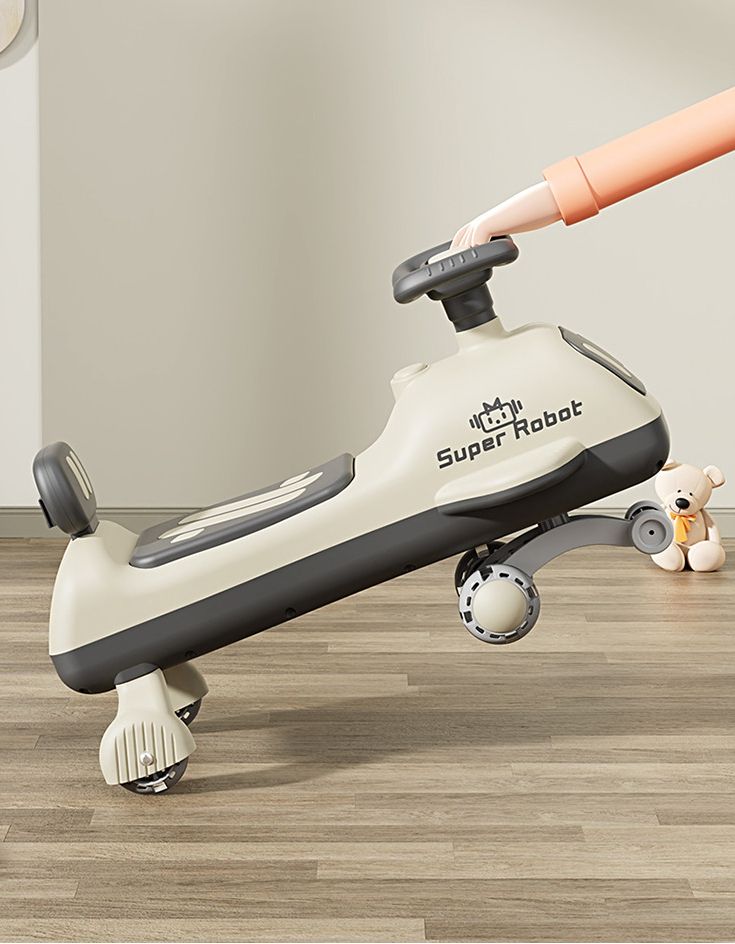 Children's Twist Swing Anti-Rollover 1-6 Years Old Baby Multi-Functional Music Toy Sliding Car_voghion.com