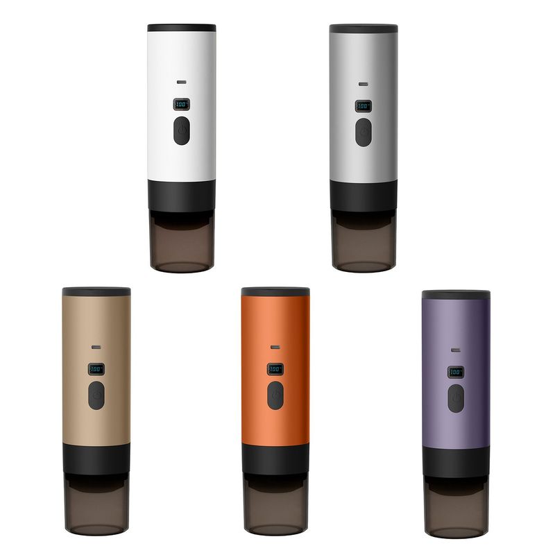 Macchina per caffè portatile a capsula, elettrica, piccola, senza fili, con pompa di riscaldamento, da viaggio, mini_voghion.com