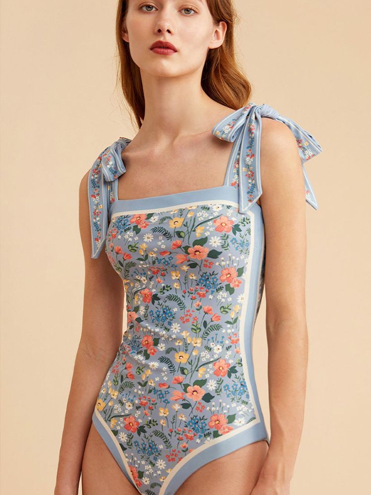 Damenbekleidung Retro Ins Style Heißer Verkauf Zweiseitiges Tragen Einteiliger Badeanzug Weibliche Sling Konservativer Badeanzug Anzug_voghion.com