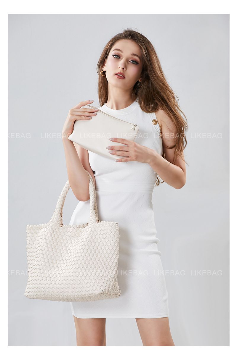 Borsa a mano, nuova borsa composita di alta qualità intrecciata a mano, borsa a tracolla extra-large, disponibile in vari colori._voghion.com