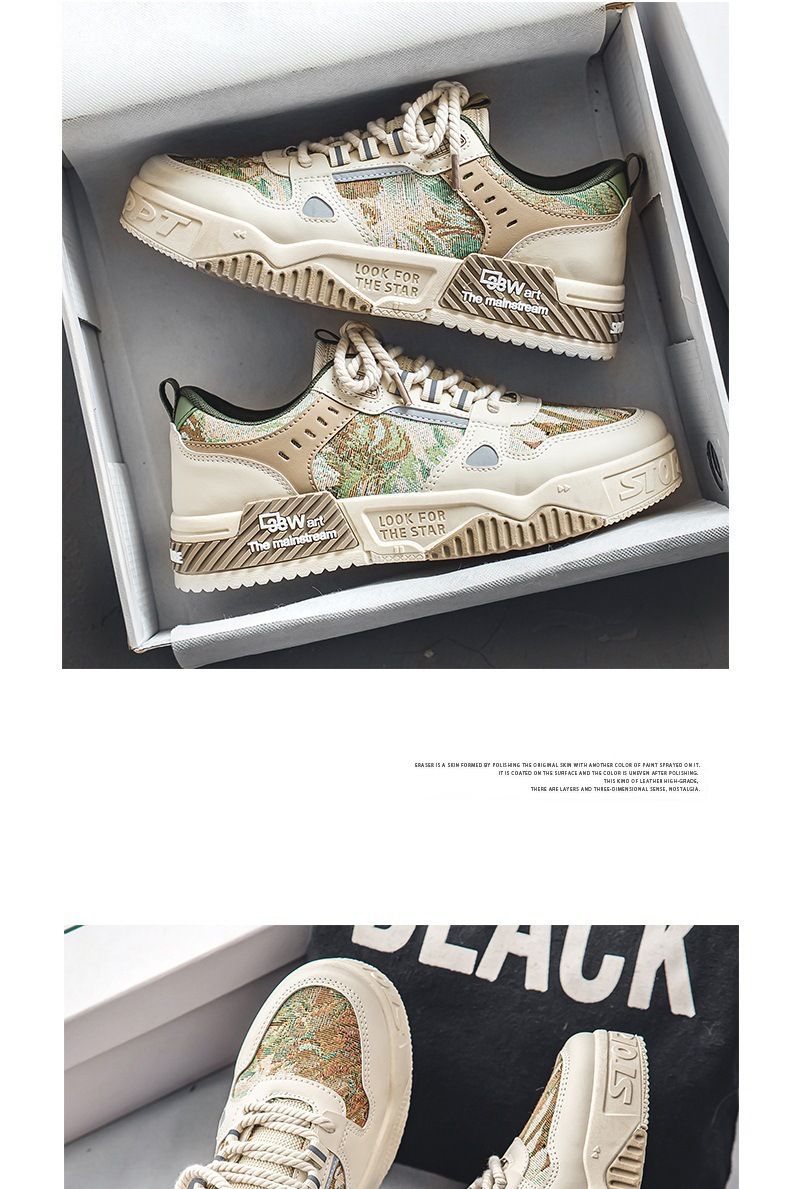 Trendige Freizeit-Sneaker für Herren – Atmungsaktive Sommer-Slipper mit dicker Anti-Rutsch-Sohle, leicht und bequem für den täglichen Gebrauch_voghion.com