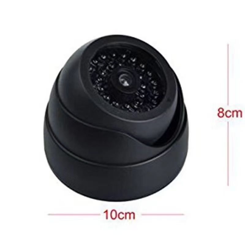 Dummy Camera Surveillance Model Indoor Probe No Drilling Adhesive Home Use With Light_voghion.com