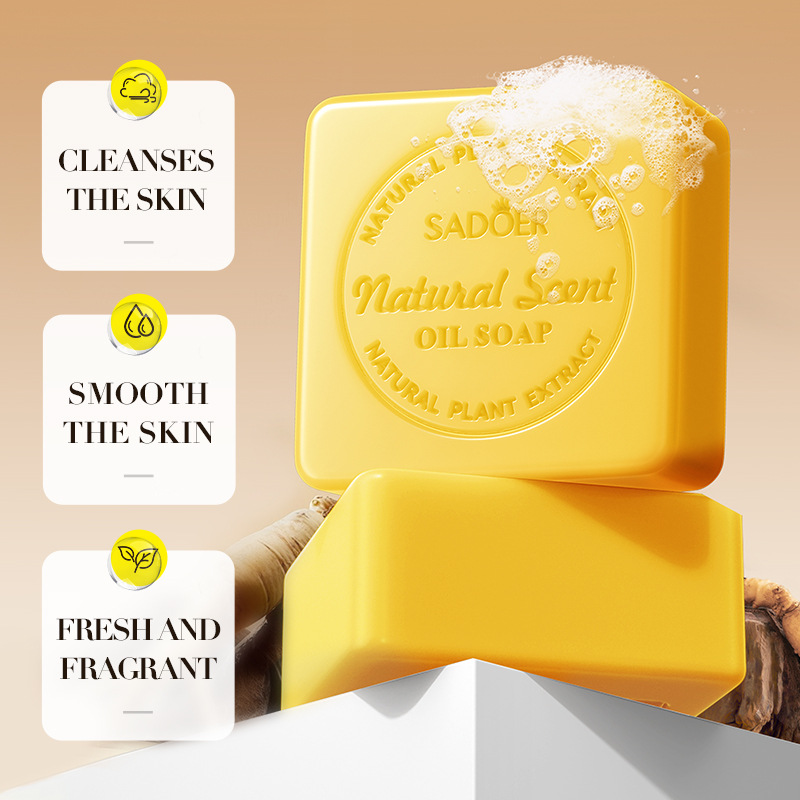 SADOER Natural Ginseng Essential Oil for Cleaning the Body, Universal Handmade Soap_voghion.com
