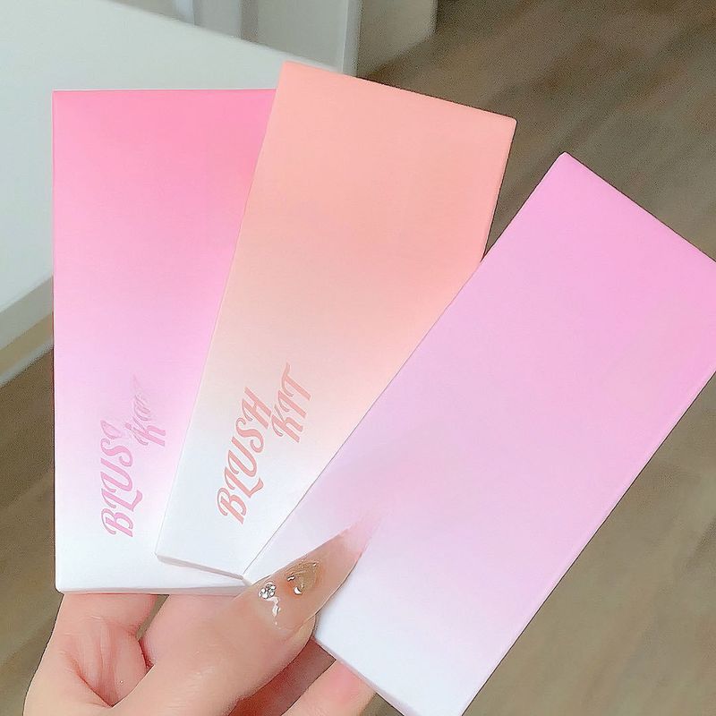 MOTY dreifarbiges Rouge-Püree-Rouge-Puder ist zart und einfach zu handhaben, um die Farbe und Vitalität des Mädchens zu zeigen, tragbar und günstig_voghion.com