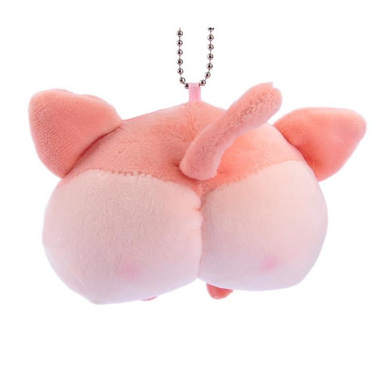 Plush Butt Corgi Adorable Keychain Soft Pp Cotton Animal Toy Key Ring Cute_voghion.com