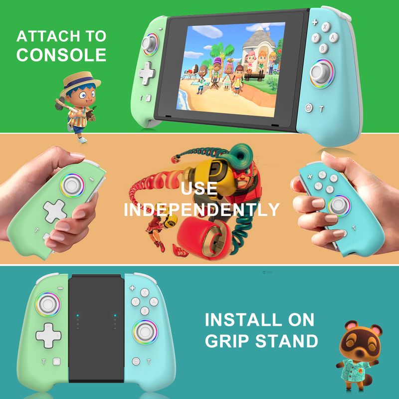 Private Model Game Switch Joy-Con Hall Joystick Wireless NS Left And Right Controller Accessories_voghion.com