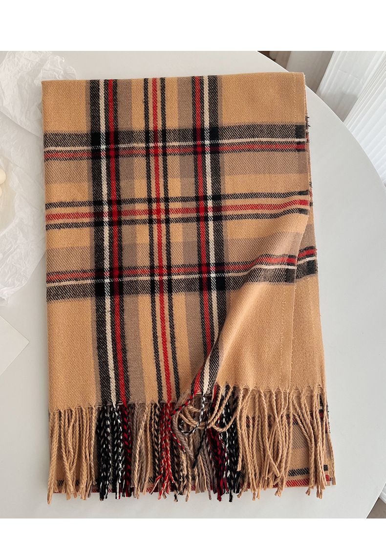 kasjmier paar plaid 2024 herfst en winter nieuwe kerstsjaal veelzijdige warme sjaal_voghion.com