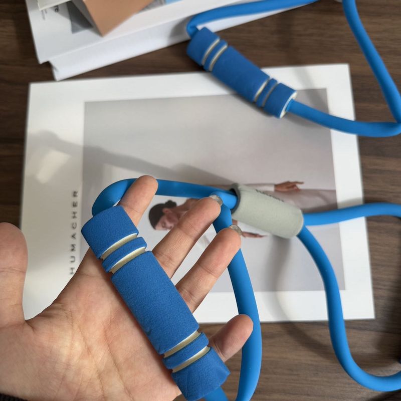 8-Form Widerstands-Yoga-Fitness-Gummiband Brustvergrößerung Brustformung Elastisches Seil Schulteröffnung Rückentraining_voghion.com