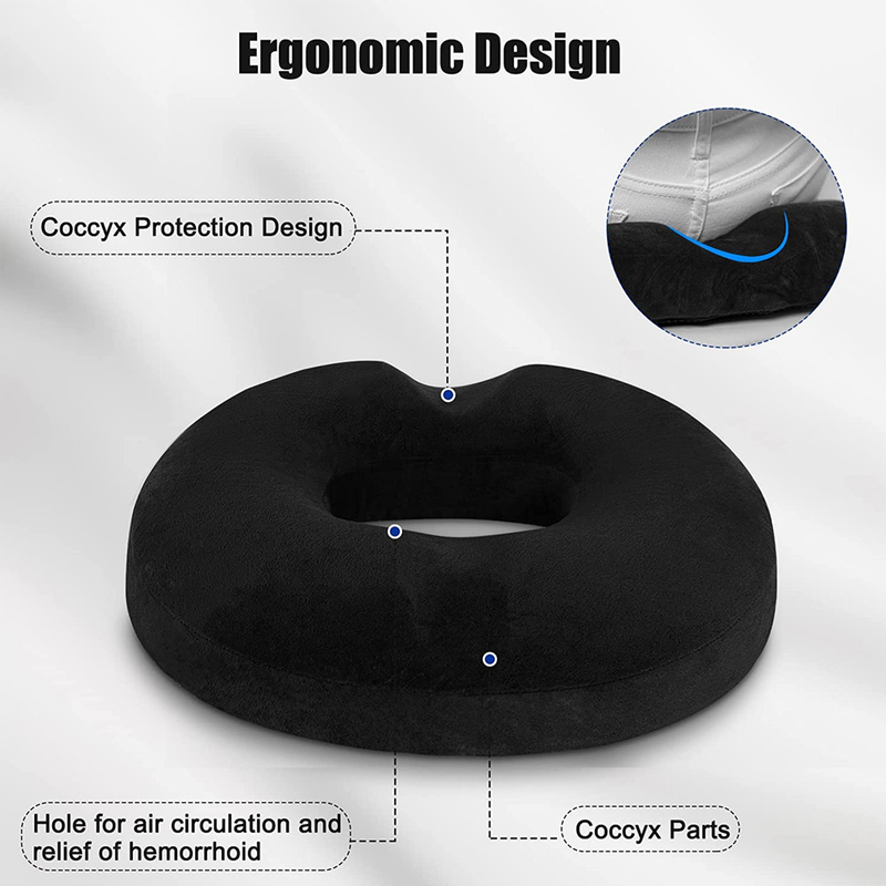 Stück Donut 1 Sitzkissen Schmerzlinderung Memory Foam Stuhlkissen Anti Hämorrhoiden Auto Büro Sitzkissen Ma_voghion.com