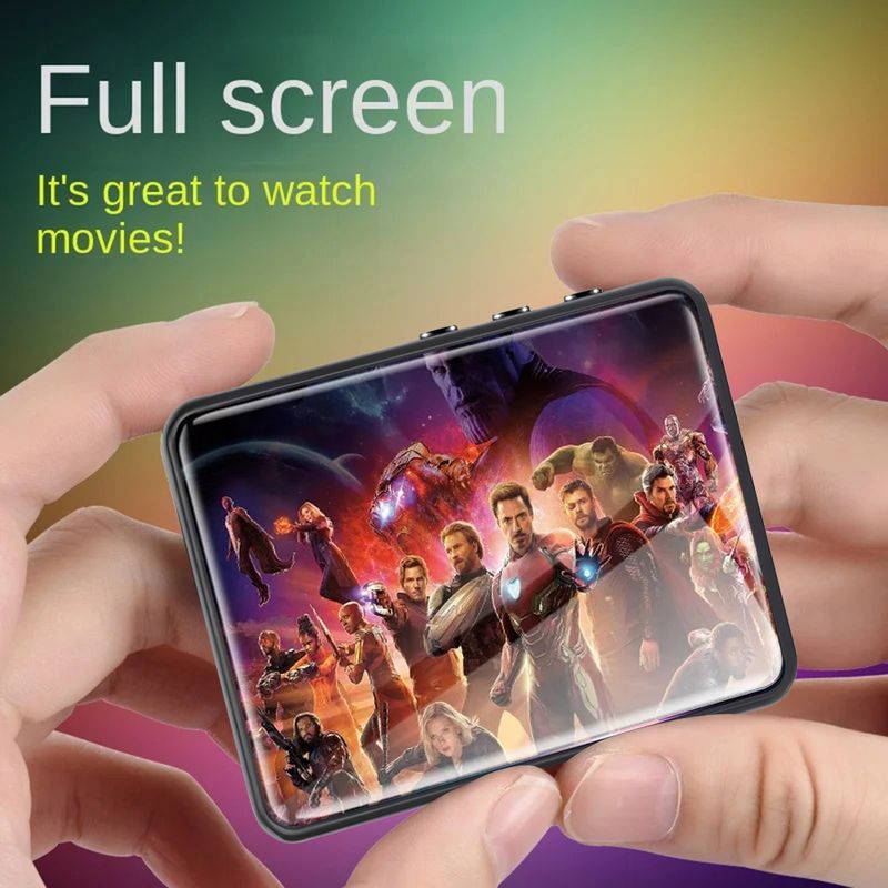 2,4 Zoll Full Screen Touch Mp3-Player mit 4 GB Speicher Bluetooth Mp4-Player mit eingebautem Lautsprecher mit E-Book FM Radio Video_voghion.com