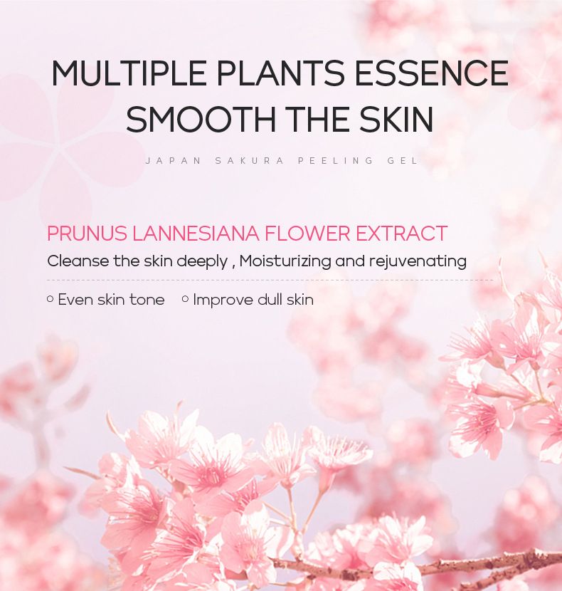 Facial Scrubs & Polishes Cherry Keratin 100g Clean Pores Moisturizing_voghion.com