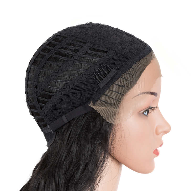 Vordere Spitzenperücke Rebecca-Perücke weibliches gewelltes langes lockiges Haar Chemiefaser-Kopfbedeckung explosive Perücke Kopfbedeckungsperücke_voghion.com