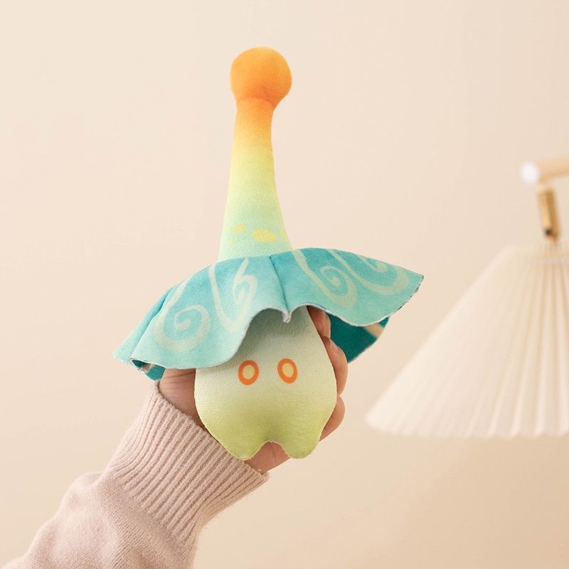 Fungus Floating Impact Genshin Plush Cute And Colorful Short Plush Toy For Characters All Ages_voghion.com