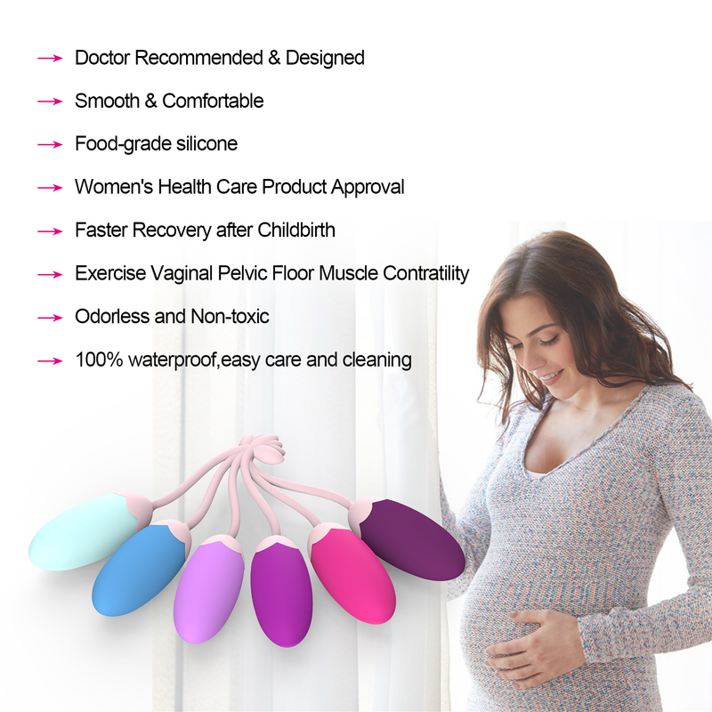 5/6 pièces Silicone l balles Kegel balles d'exercice jouet sexuel amour Ben Wa balle femmes serrer Massage_voghion.com