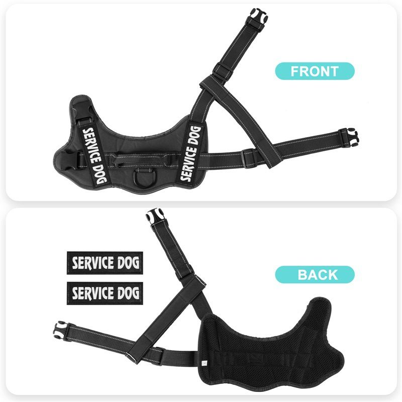 Leash Dog Walking Lead Medium Large Dogs Labrador Vest Style Pet Harness_voghion.com
