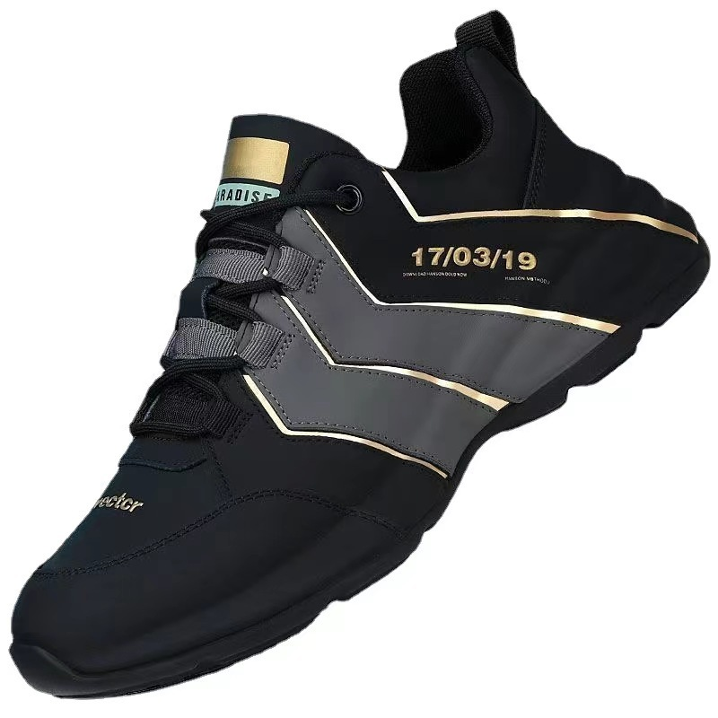 Men's Work Shoes Walking Shoes Sneakers Mesh Synthetic Arch Support Shock Absorption Durable Footwear_voghion.com