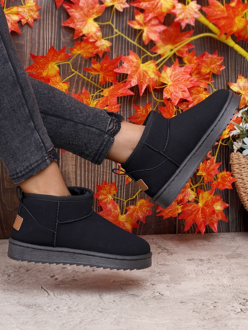 SHLIANG jauns sniega zābaku stila īsi mini ziemas aitādas zābaki sievietēm ūdensizturīgi dabīgas vilnas potītes zābaki ar kažokādu ar oderi potīti silti, plakani apavi Y0072_voghion.com