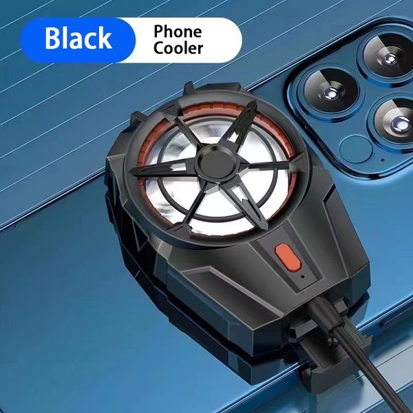 Phone Cooler For Gaming; Universal Phone Cooling Fan With Two Cooling Modes; Mobile Phone Radiator Case For; IPhone / Samsung / Huawei / Google / Mi_voghion.com