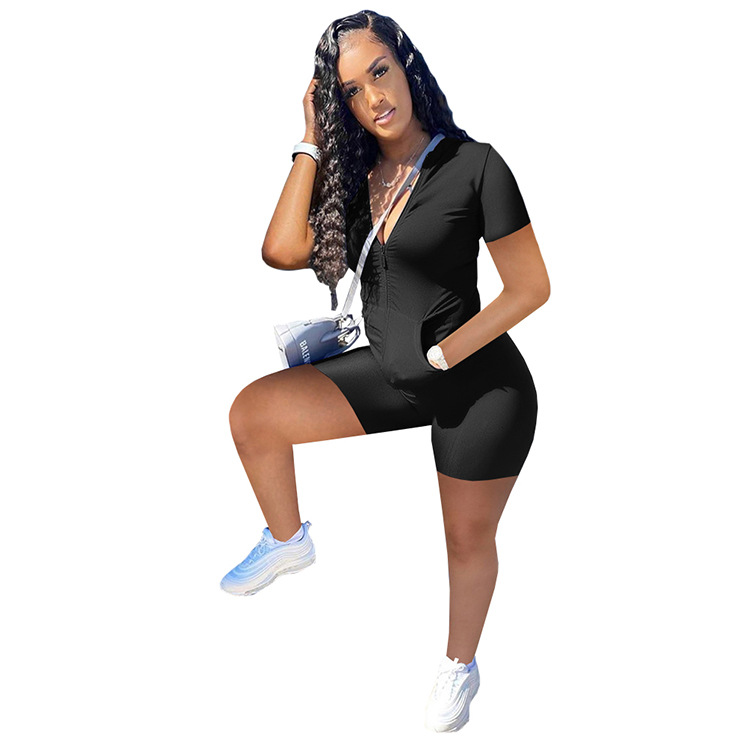 Abito semplice in due pezzi moda casual tinta unita estivo da donna_voghion.com