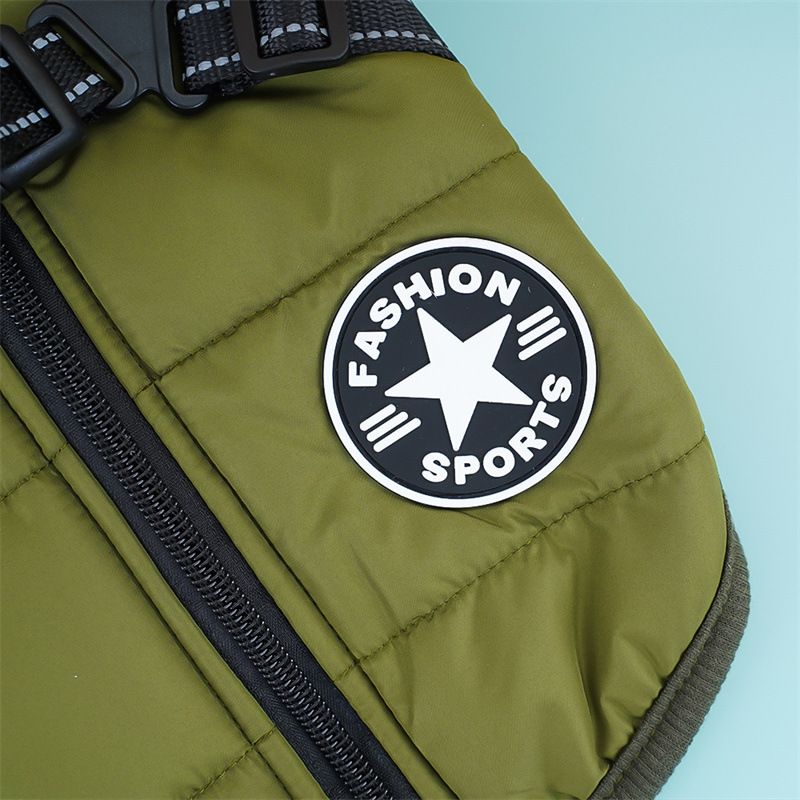 Dicke und warme Haustierkleidung, Baumwollmäntel für Hunde und Katzen, Winter-Brust- und Rückenbekleidung, Baumwollwesten für Katzen, Hundezubehör_voghion.com