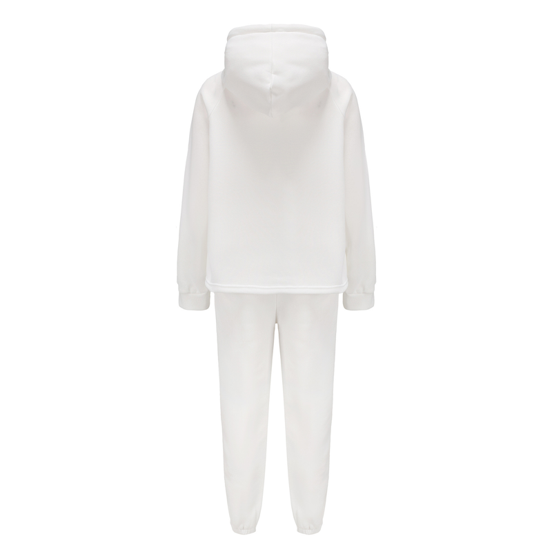 Damen Herbst und Winter Damen Sport und Freizeit Kapuzenpullover Set Zweiteiliges Set_voghion.com