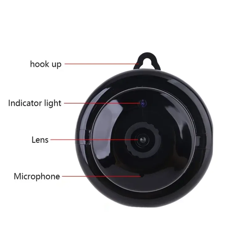 V380 Pro FULL HD 1080p MINI-kamera WIFI Smart Home Security Beskyttelse IP Nattsyn Videokameraer Bærbar Overvåking_voghion.com