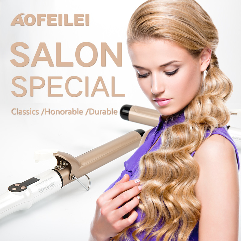 New 30% discount Real 2023 Electric Professional Ceramic Hair Lcd Curler Roller Curls Wall Waver Fashion Styling Tools_voghion.com