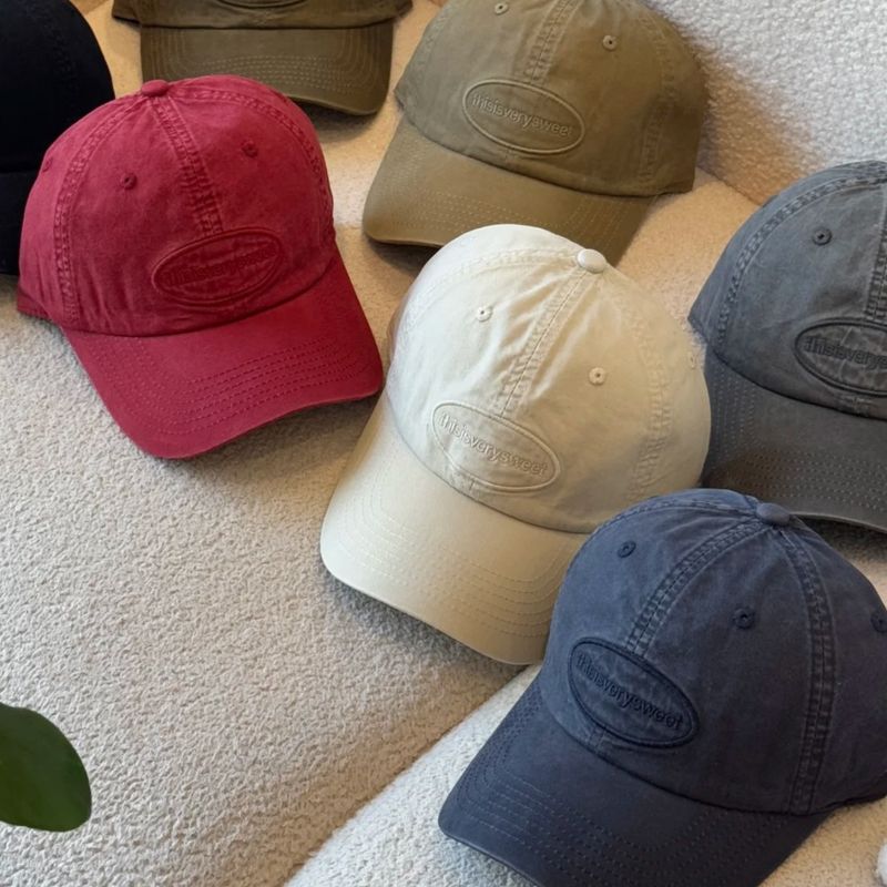 Face-Slimming 2025 Early Spring New High-Quality Enlarged And Widened Brim Embroidered Soft Top Baseball Cap_voghion.com