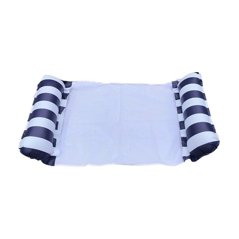 Poolzubehör 2 Tube Banana Leaf Aufblasbare Liege mit Netz Heavy Duty PVC Floating Hängematte für Erwachsene Pool Strand Wasserstuhl_voghion.com